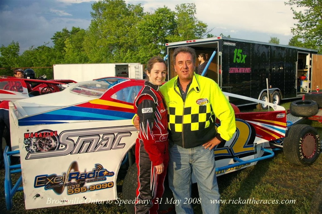FLASHBACK to 2008 and her time with a Dirt Sportsman