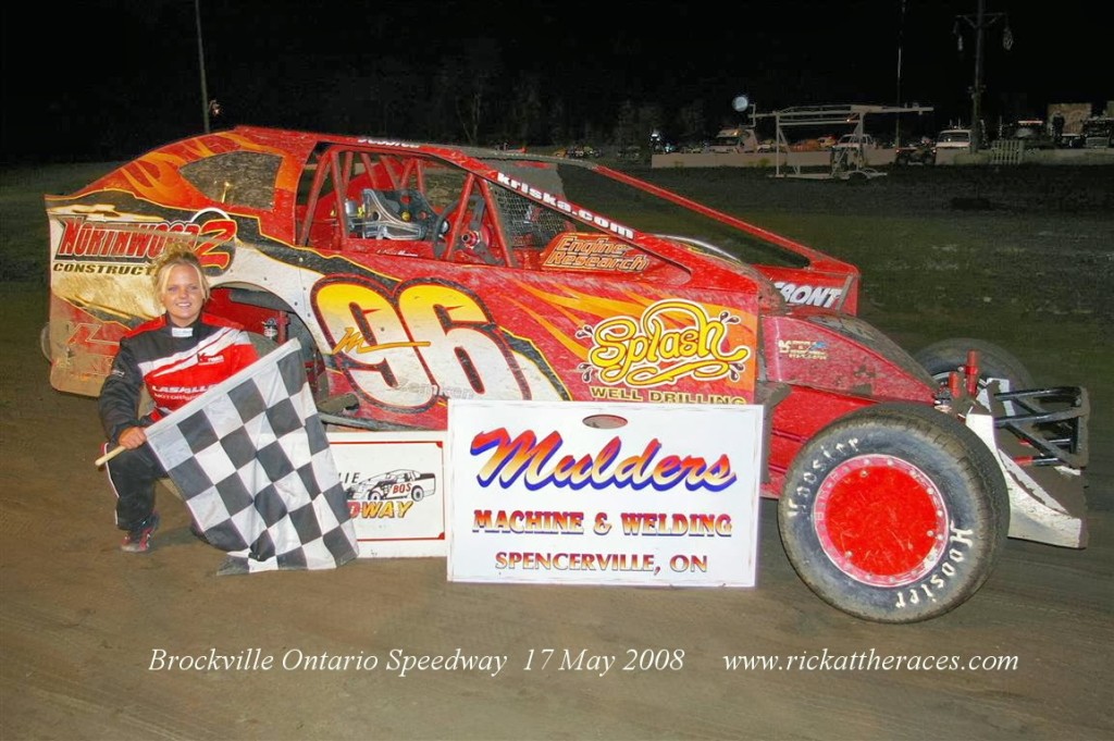 FLASHBACK to 2008 and Jessica Zemken in the Lassalle Motorsports car.